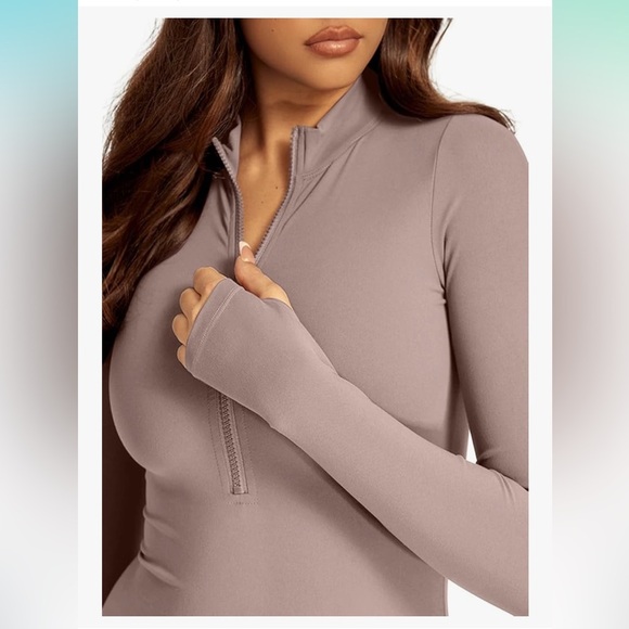 NWT REORIA Fall Casual Front Zipper Long Sleeve Dress Trendy Bodycon Mini Dress - Picture 4 of 6